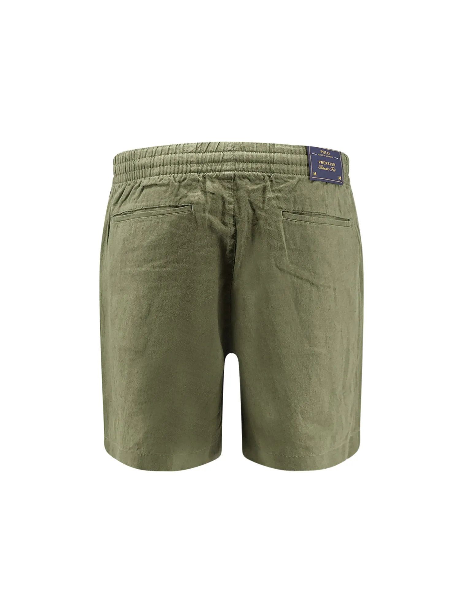 Linen Bermuda Shorts With Embroidered Logo sold by Wanan Luxury product image thumbnail 2