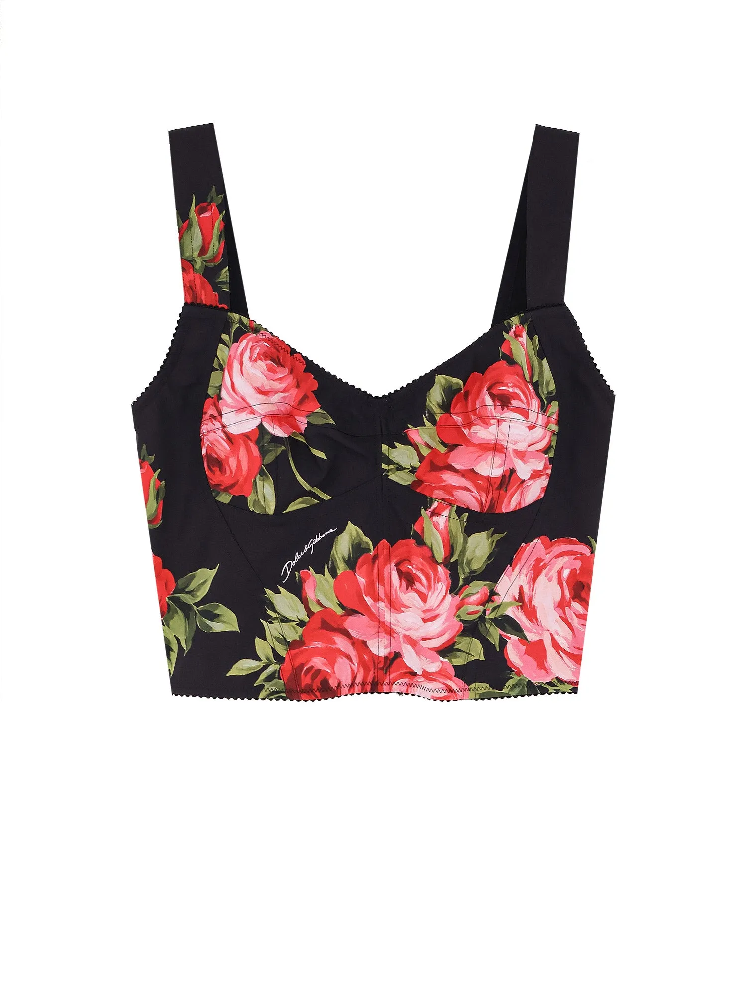 Cotton Blend Bustier Top sold by Wanan Luxury