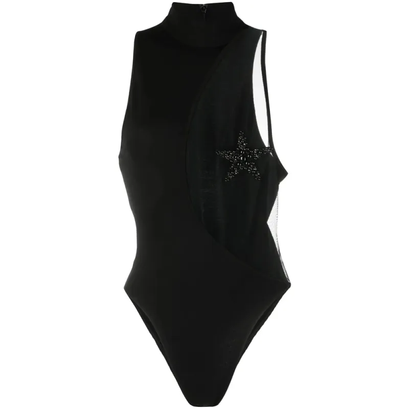 Bodysuits Black sold by Wanan Luxury