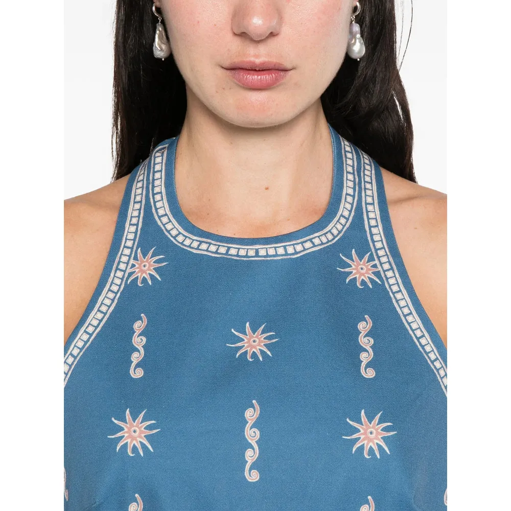 Dresses Blue sold by Wanan Luxury