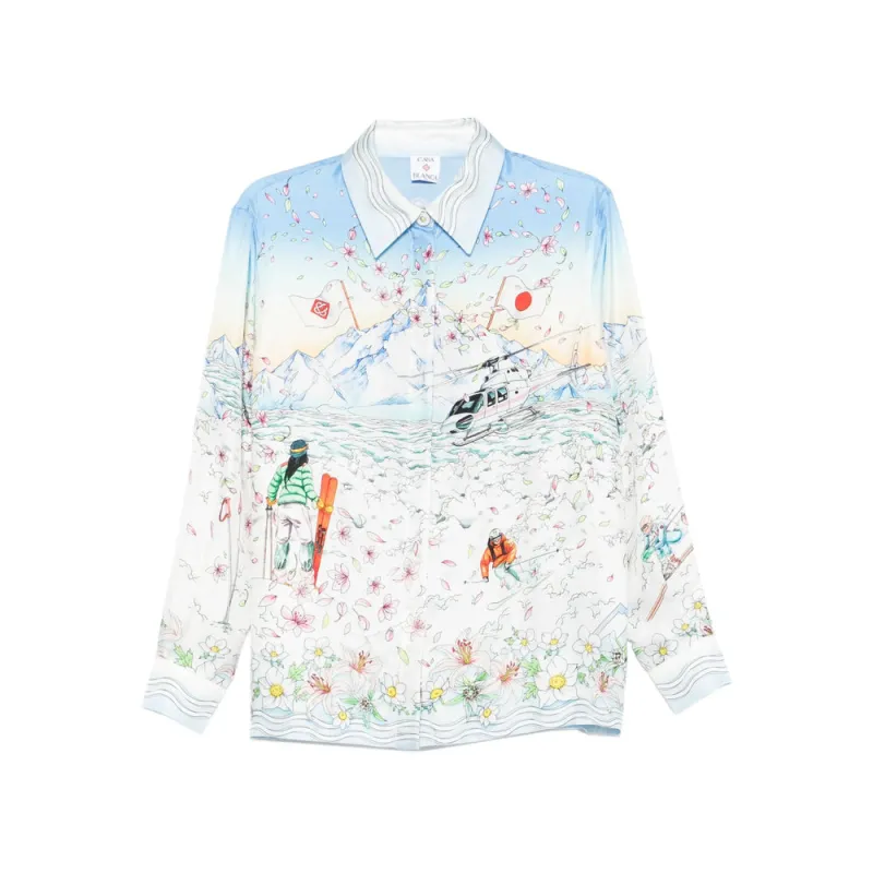 Shirts White, Blue made by Casablanca