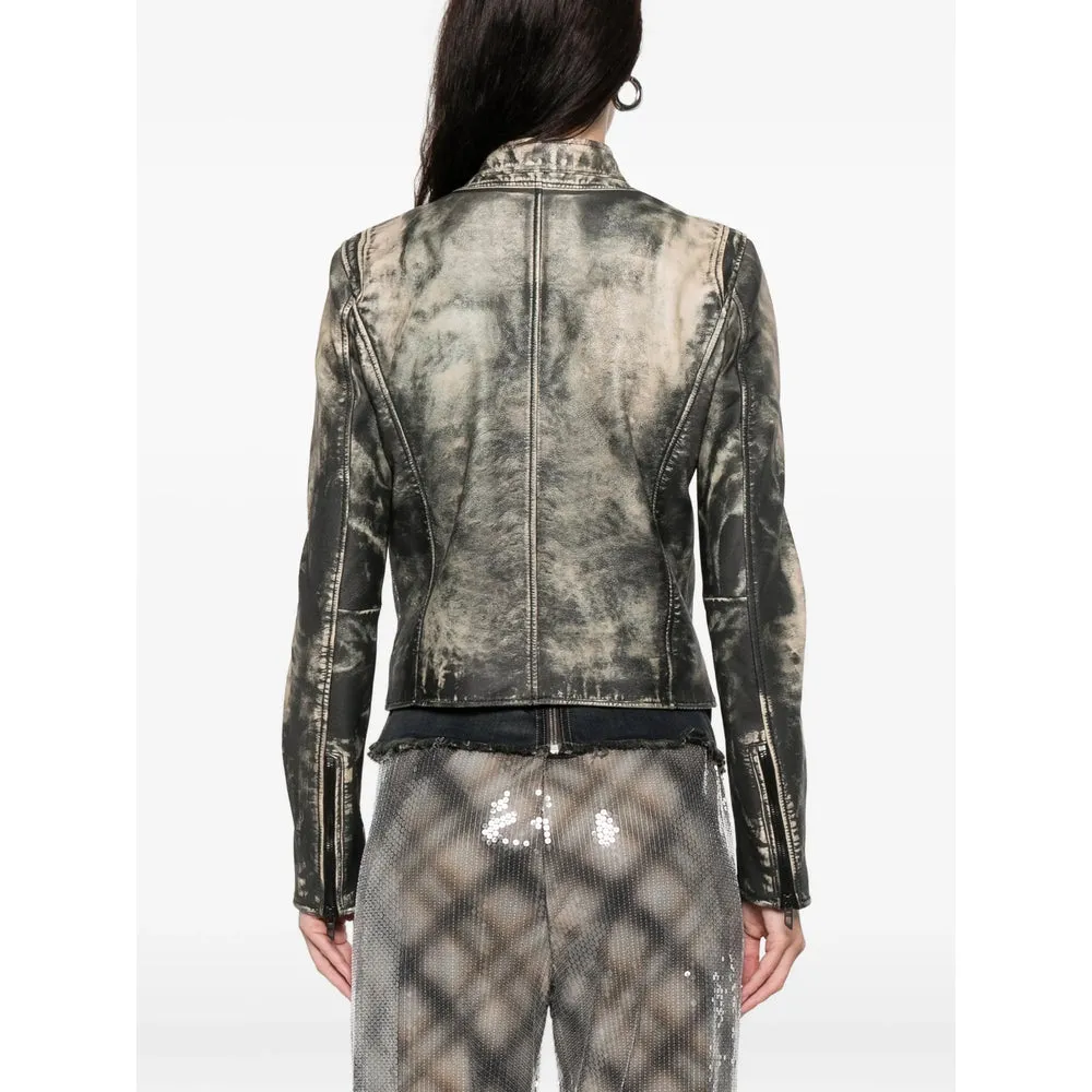 Leather Outerwears Neutral sold by Wanan Luxury product image thumbnail 2