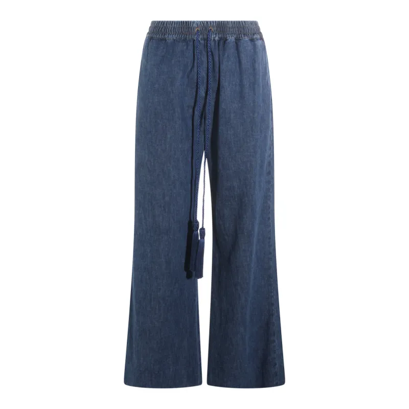 Trousers Medium Blue sold by Wanan Luxury