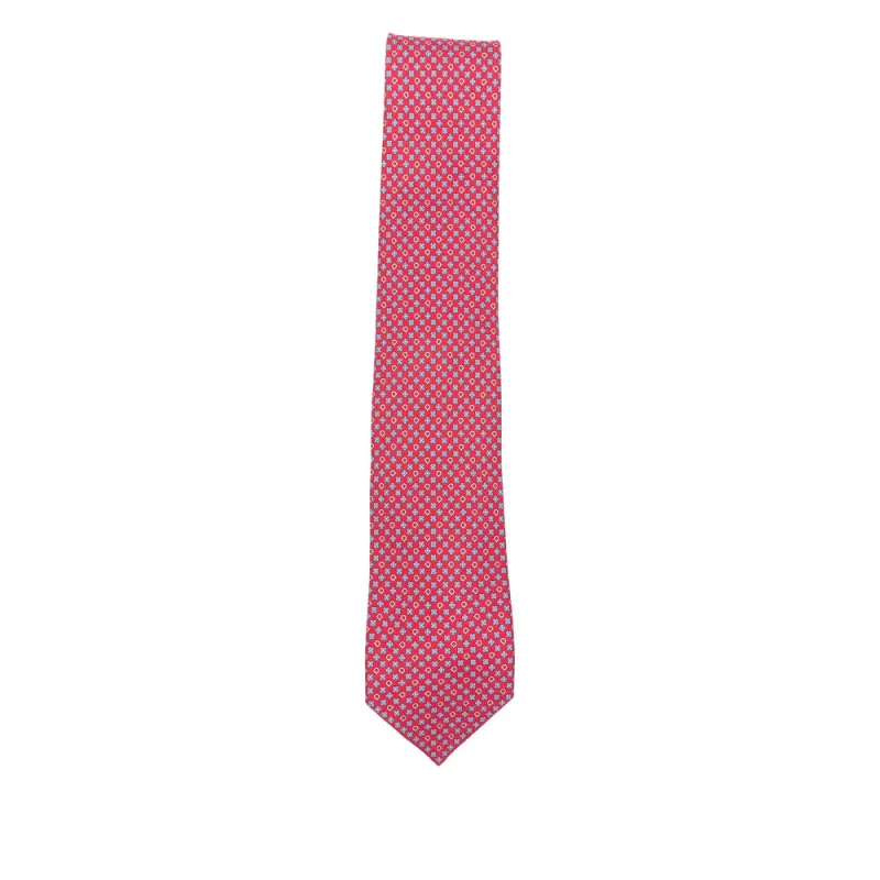 Ties Red made by Salvatore Ferragamo
