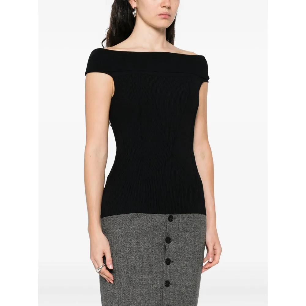 Tops Black sold by Wanan Luxury product image thumbnail 3