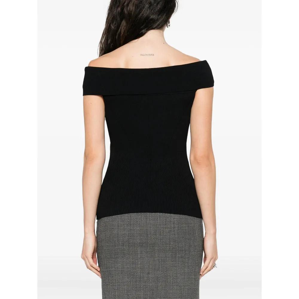 Tops Black sold by Wanan Luxury product image thumbnail 4