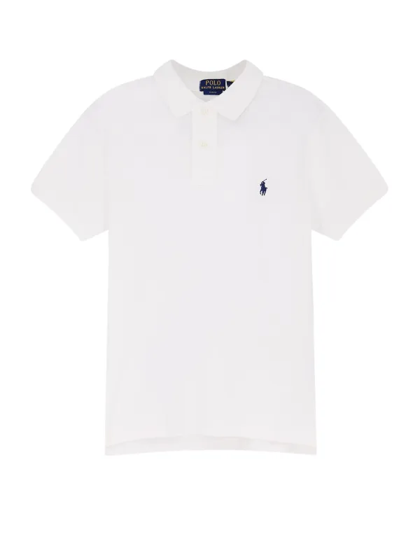Cotton Polo Shirt With Embroidered Logo made by Polo by Ralph Lauren