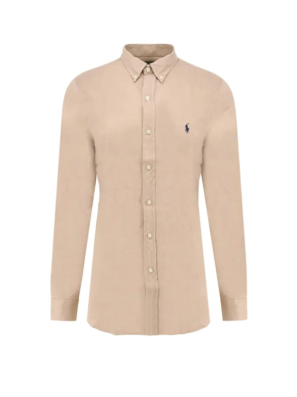 Slim Fit Linen Shirt sold by Wanan Luxury
