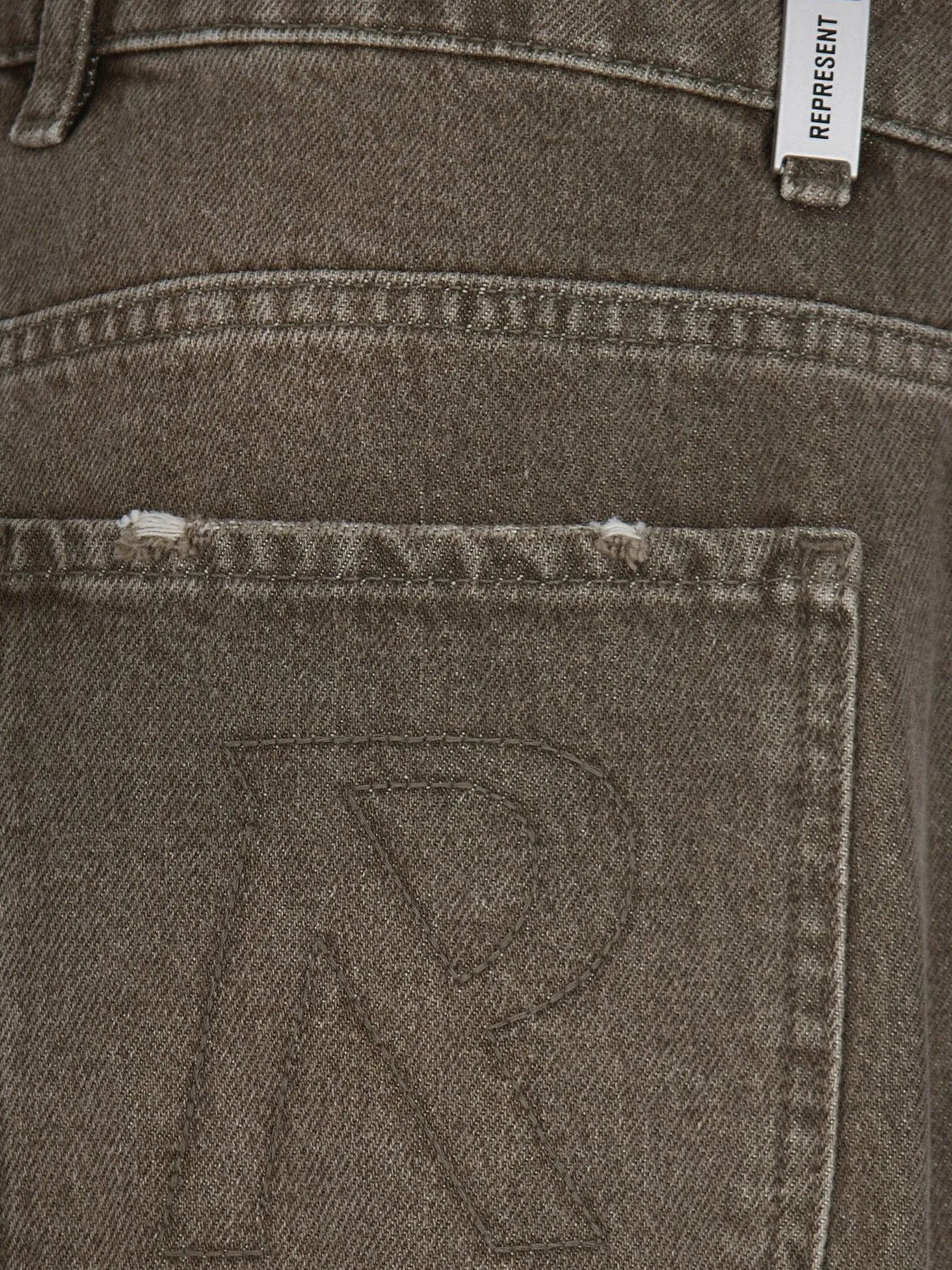 Jeans With Rewashed Effect sold by Wanan Luxury product image thumbnail 3