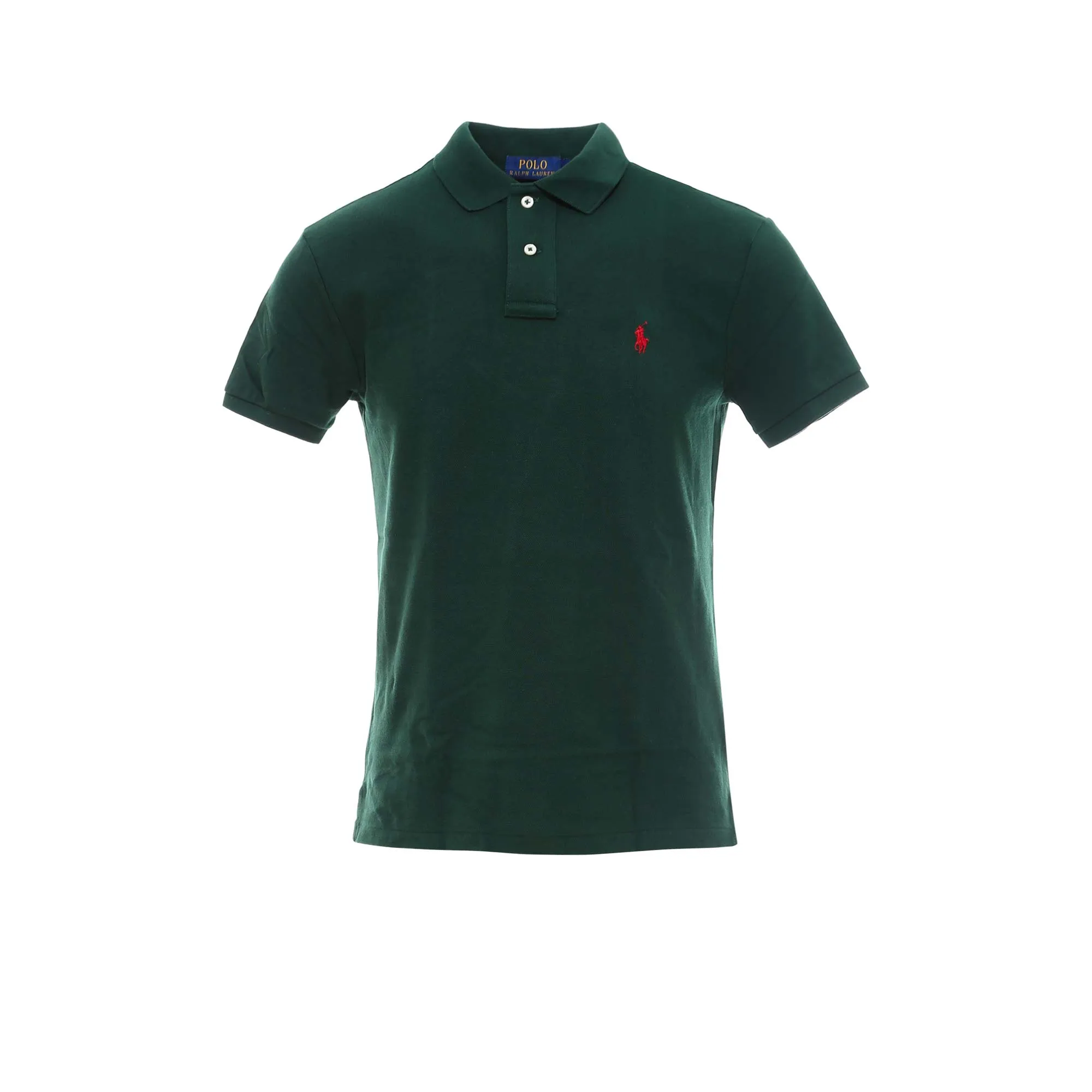Cotton Polo Shirt With Embroidered Logo On The Front sold by Wanan Luxury product image thumbnail 3