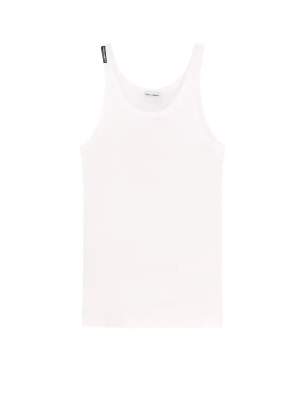 Ribbed Cotton Tank Top sold by Wanan Luxury