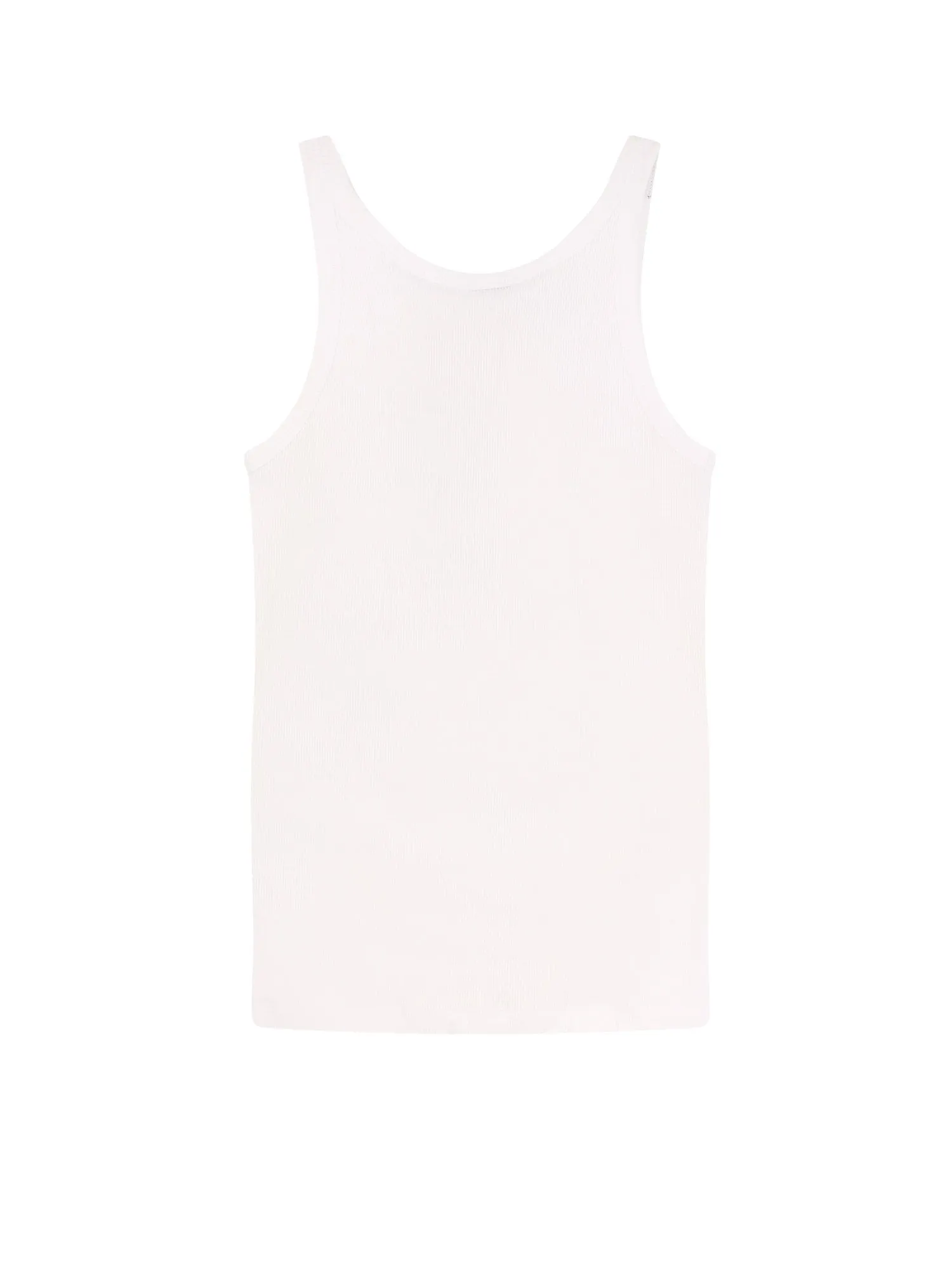 Ribbed Cotton Tank Top sold by Wanan Luxury product image thumbnail 2