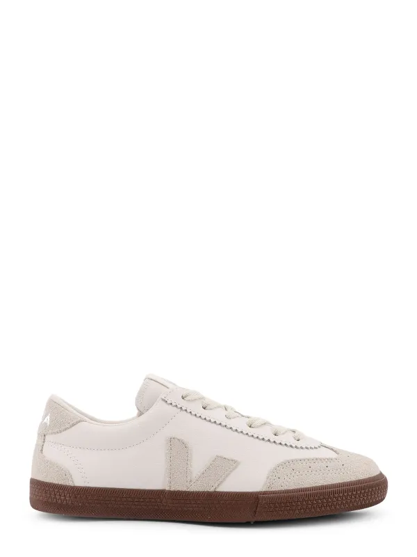 Volley Leather Sneakers With Logo On The Side sold by Wanan Luxury