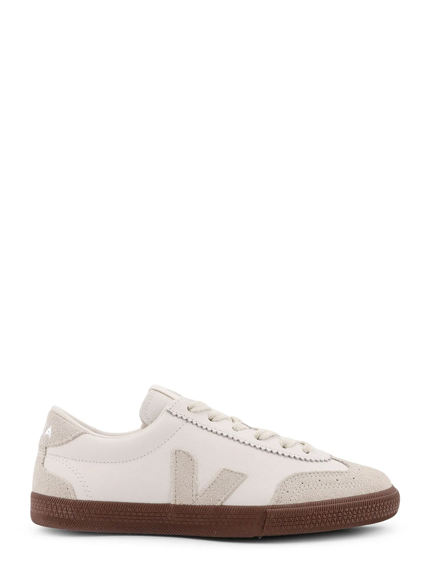 Volley Leather Sneakers With Logo On The Side sold by Wanan Luxury