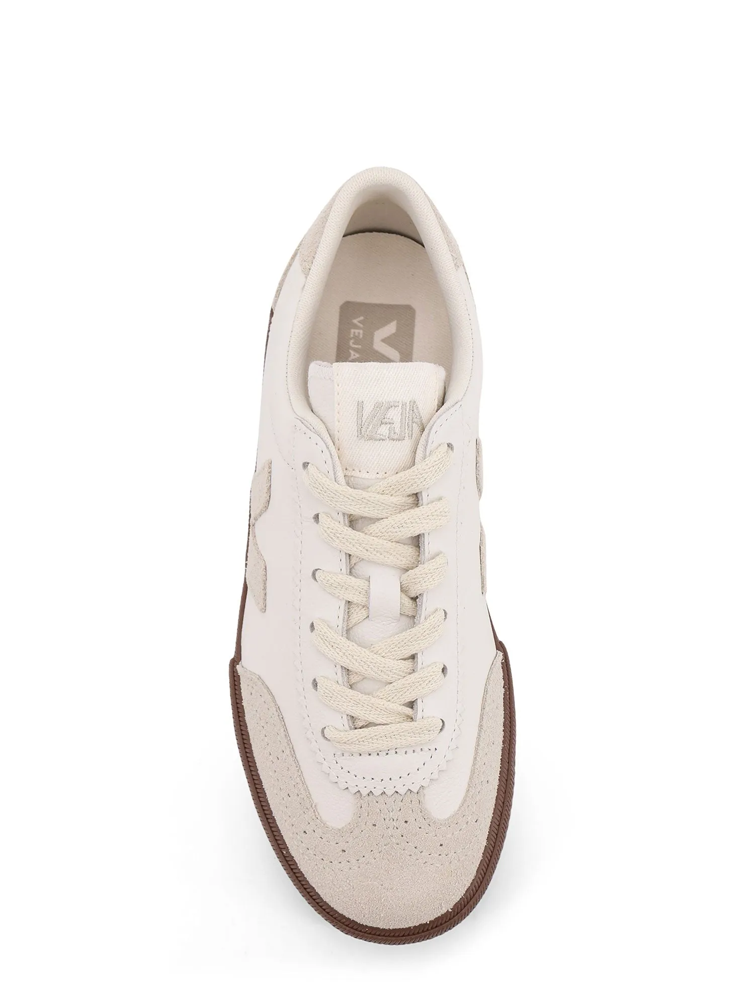 Volley Leather Sneakers With Logo On The Side sold by Wanan Luxury product image thumbnail 5
