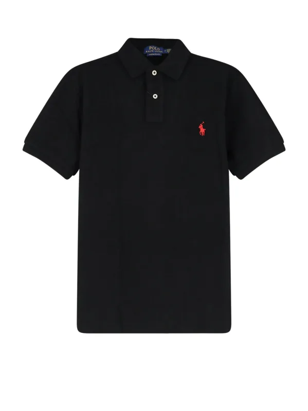 Cotton Polo Shirt With Embroidered Logo sold by Wanan Luxury