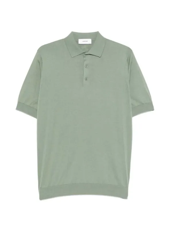 Button-Down Polo made by Lardini