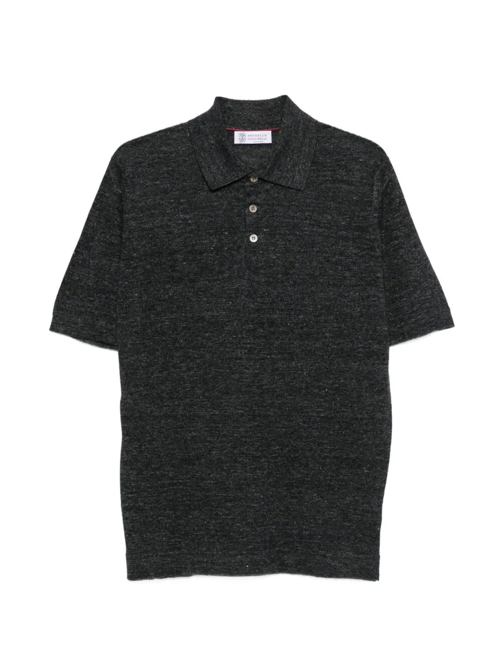 Linen And Cotton Knit Polo sold by Wanan Luxury