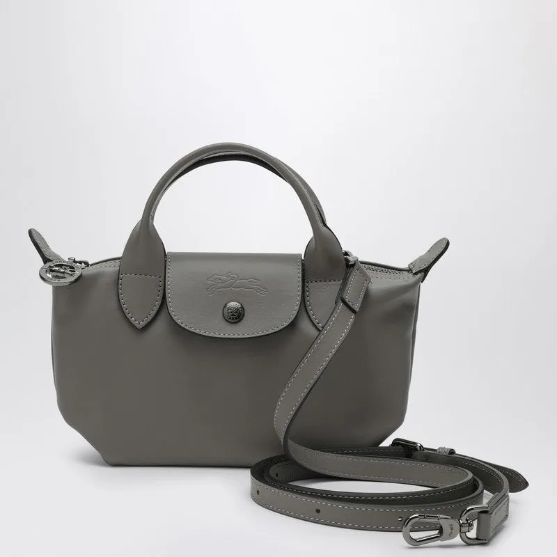 Xs Le Pliage Xtra Grey Bag made by Longchamp