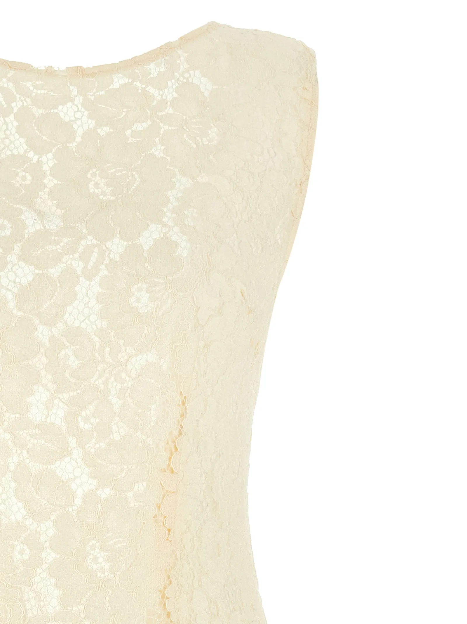 Drupa Dresses White sold by Wanan Luxury product image thumbnail 3