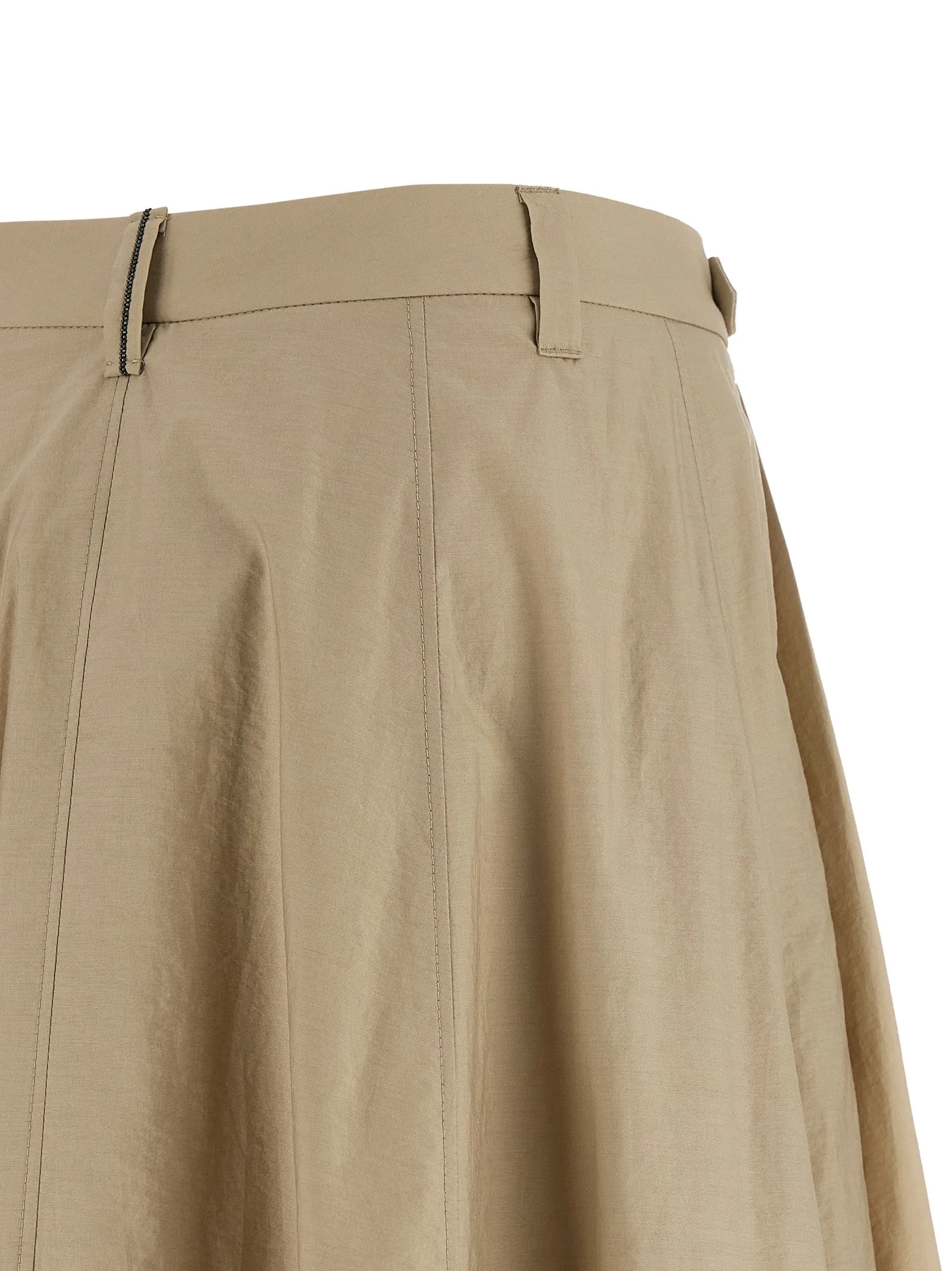 Cotton Skirt Skirts Beige sold by Wanan Luxury product image thumbnail 4