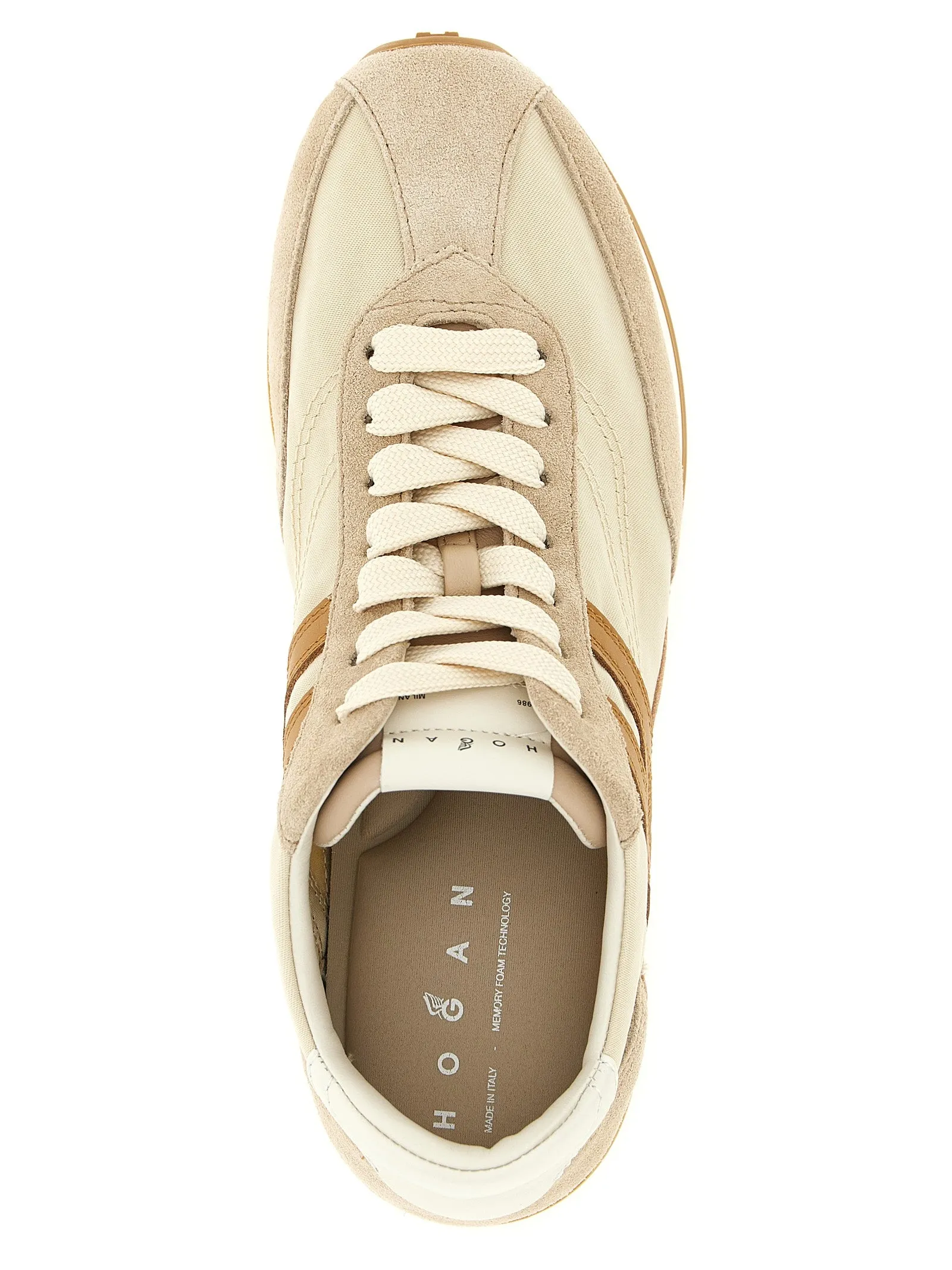 Hogan Athletic Sneakers Beige sold by Wanan Luxury product image thumbnail 4