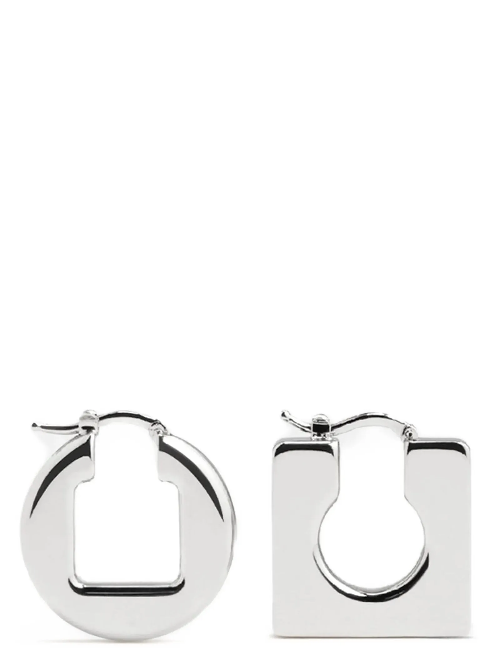 Les Boucles Rond Carré Jewelry Silver sold by Wanan Luxury