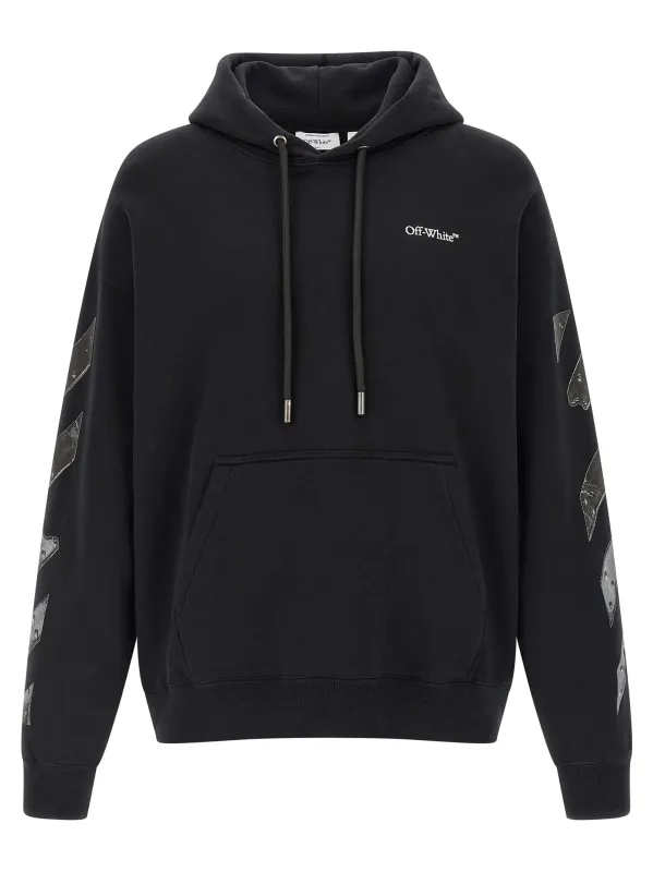 Metal Arrow Skate Sweatshirt Black sold by Wanan Luxury
