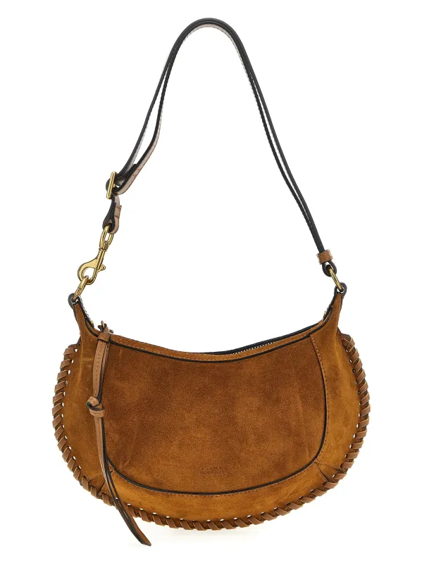 Oskan Moon Shoulder Bags Brown made by Isabel Marant