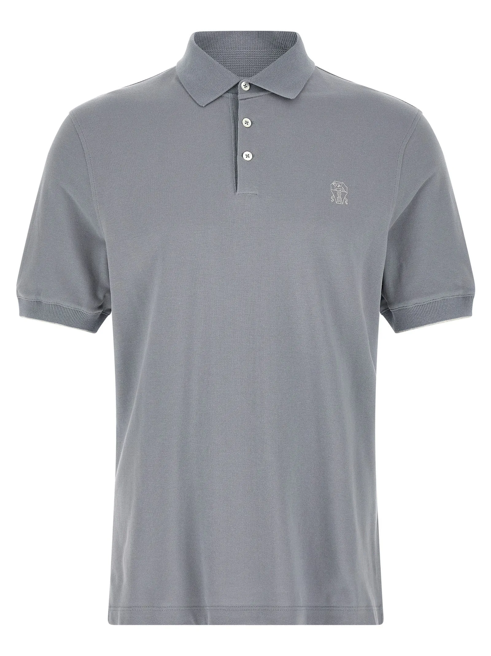 Piquet Shirt Polo Light Blue sold by Wanan Luxury