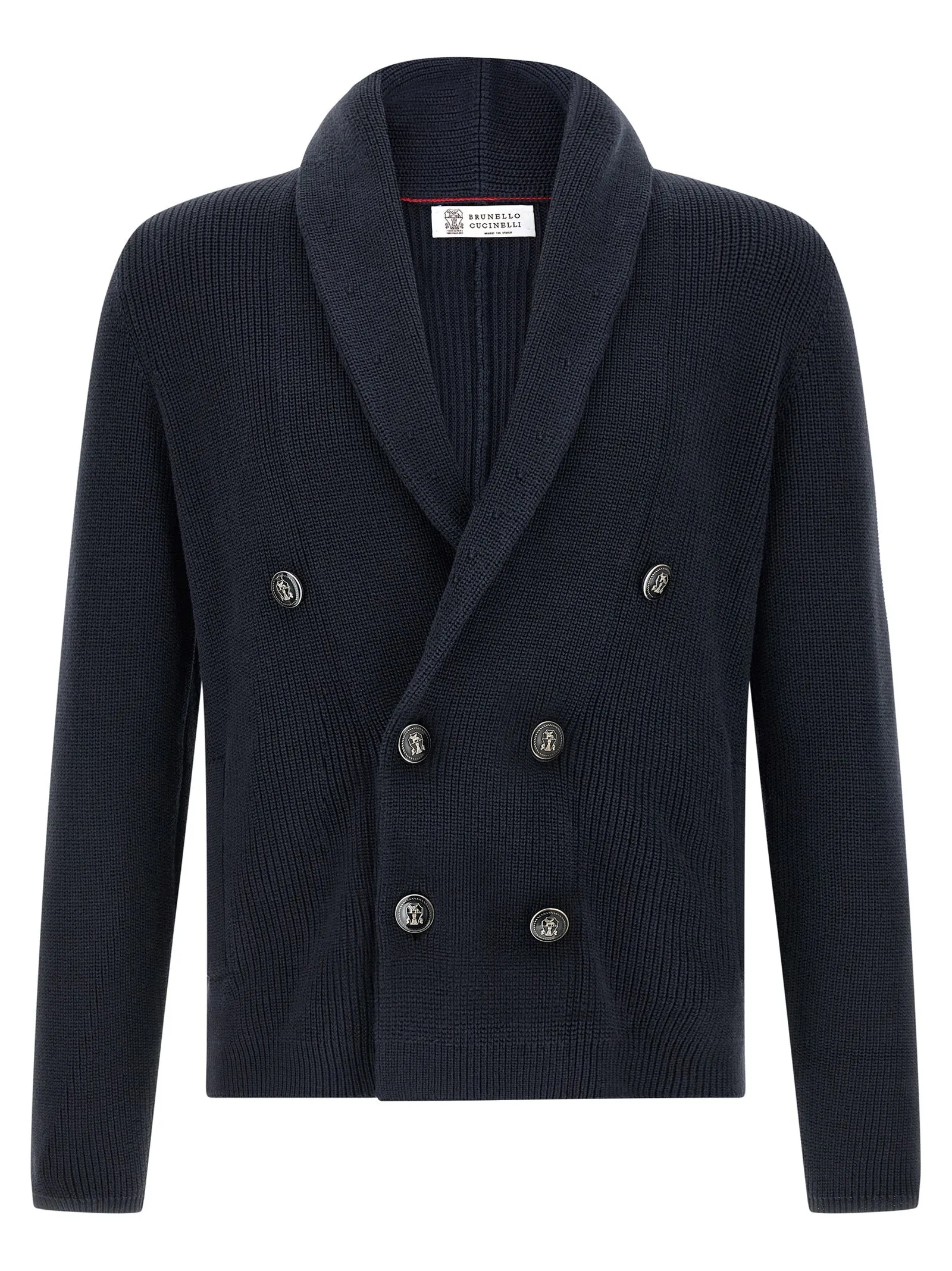 Button Cardigan Sweaters And Cardigans Blue sold by Wanan Luxury