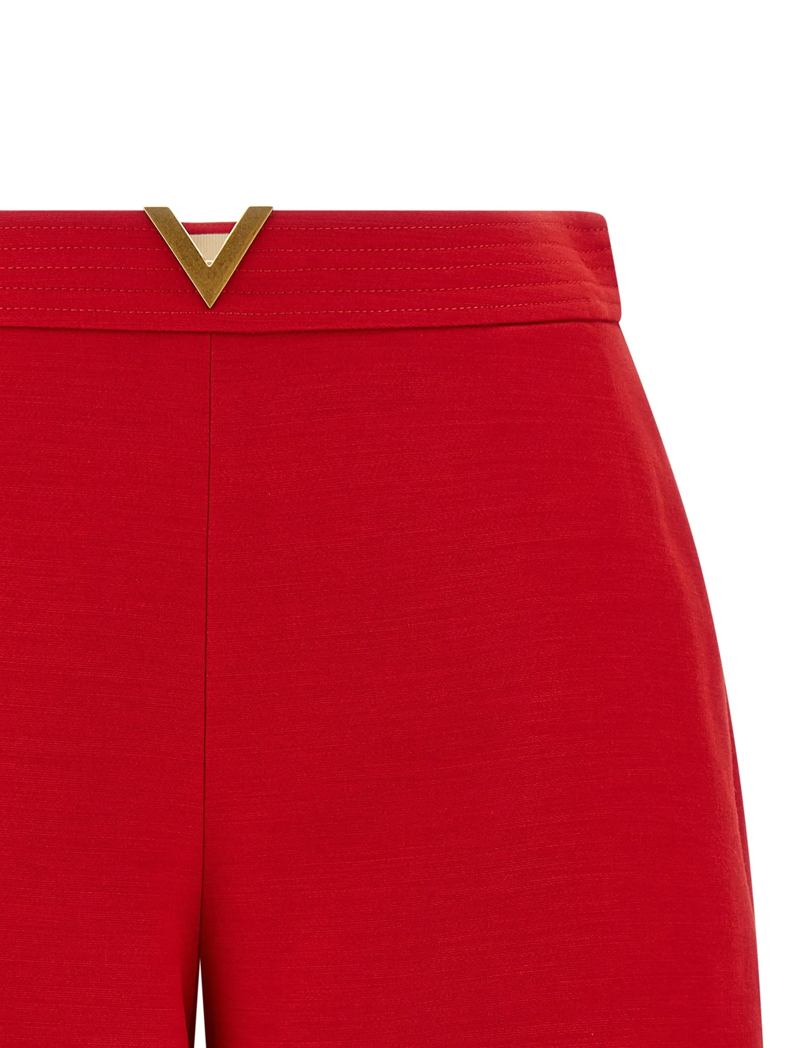 Valentino Garavani Vgold Shorts Bermuda And Short Red sold by Wanan Luxury product image thumbnail 3