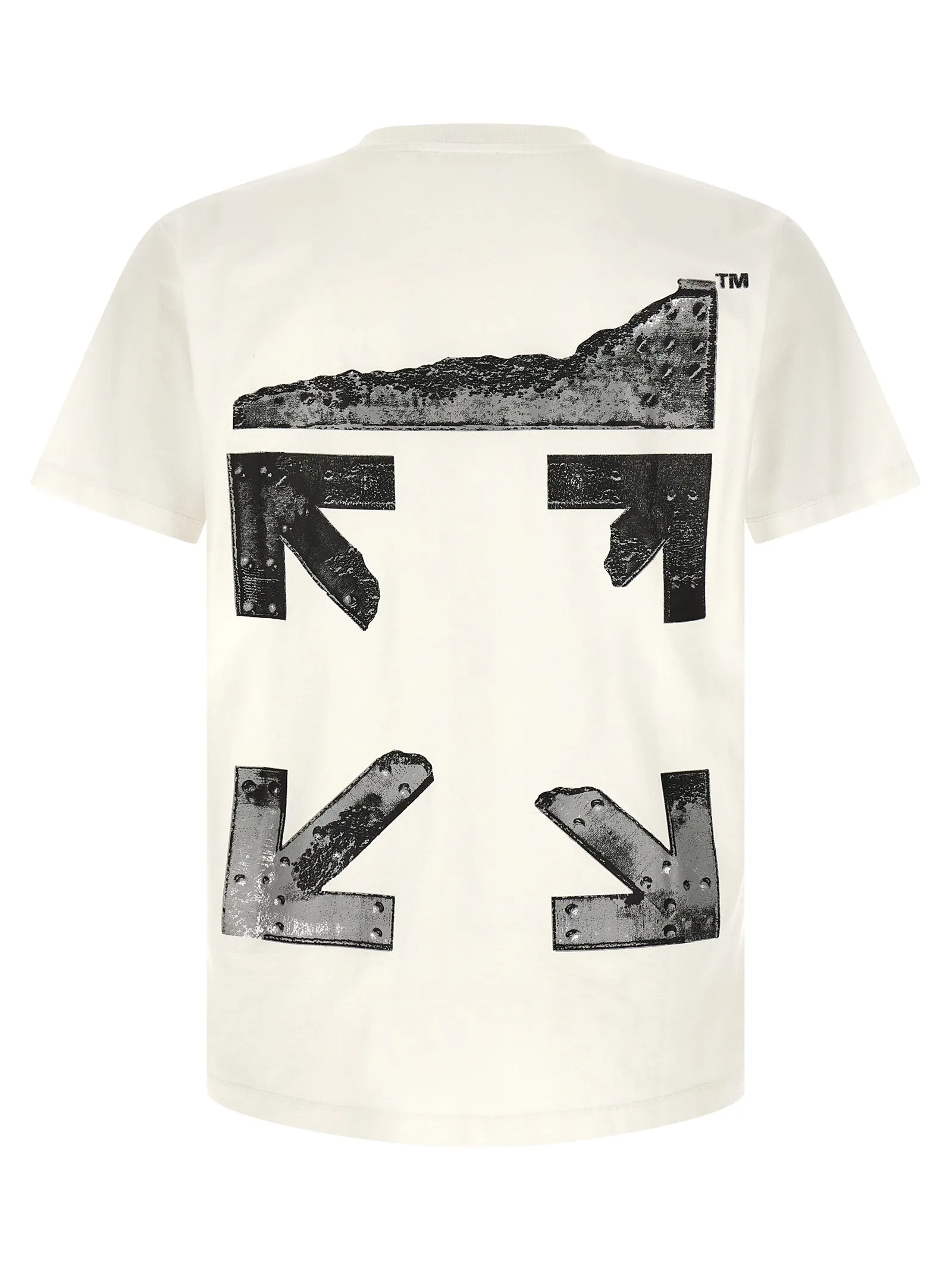 Metal Arrow T-Shirt White sold by Wanan Luxury product image thumbnail 2