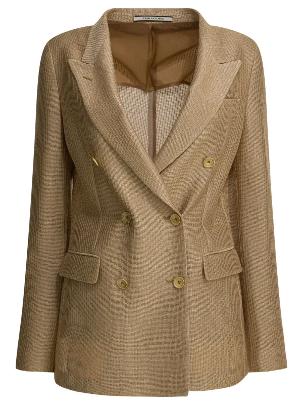 Jackets & Coats Jackets And Coats Beige made by Tagliatore