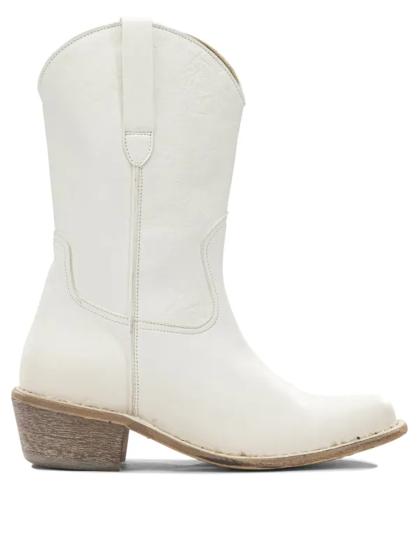 Boots & Ankle Boots Boots And Ankle Boots White made by Moma