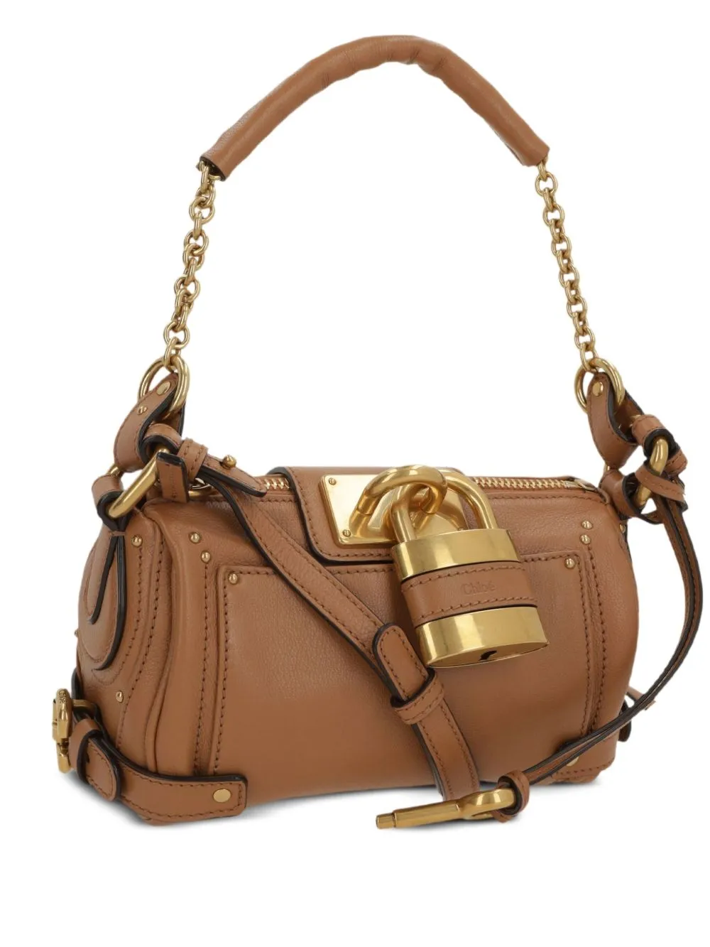 Paddington Small Leather Shoulder Bag sold by Wanan Luxury product image thumbnail 3