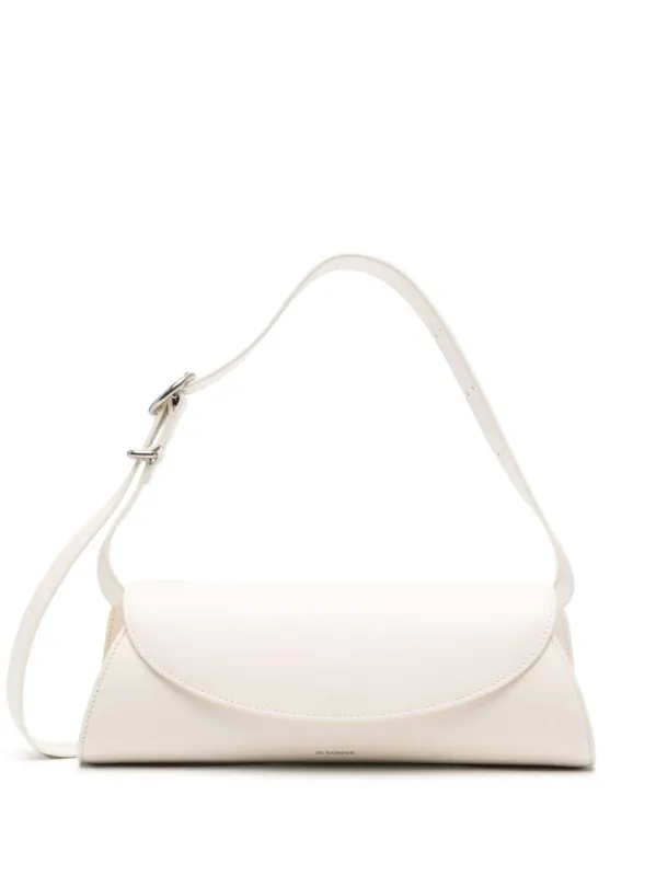Cannolo Small Leather Shoulder Bag made by Jil Sander