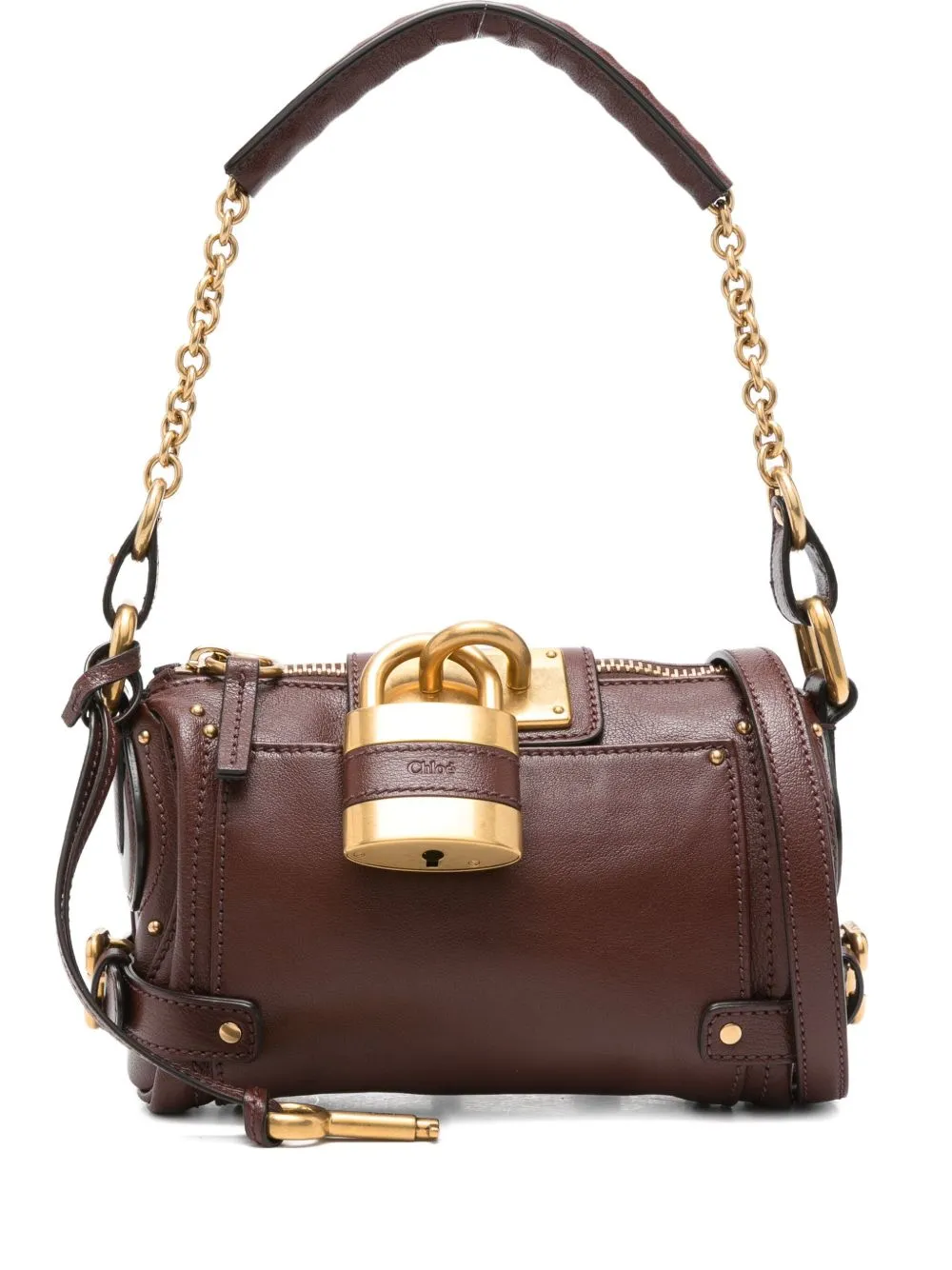 Paddington Small Leather Shoulder Bag sold by Wanan Luxury