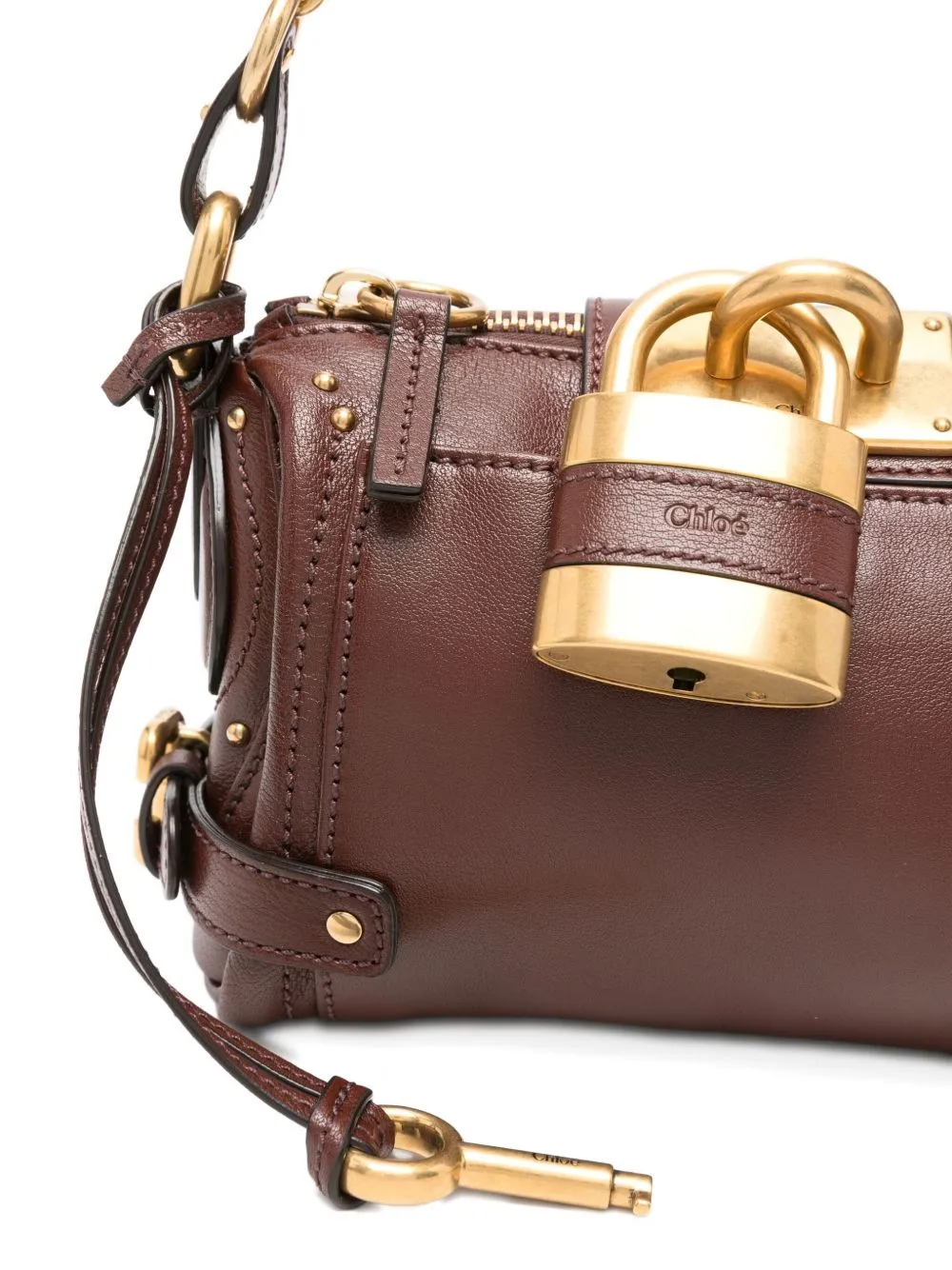Paddington Small Leather Shoulder Bag sold by Wanan Luxury product image thumbnail 2