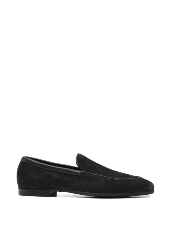 Tyne Suede Leather Loafers sold by Wanan Luxury