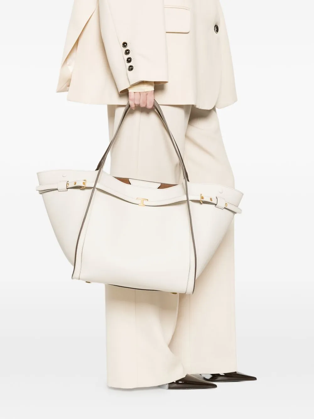 Medium Leather Tote sold by Wanan Luxury product image thumbnail 2