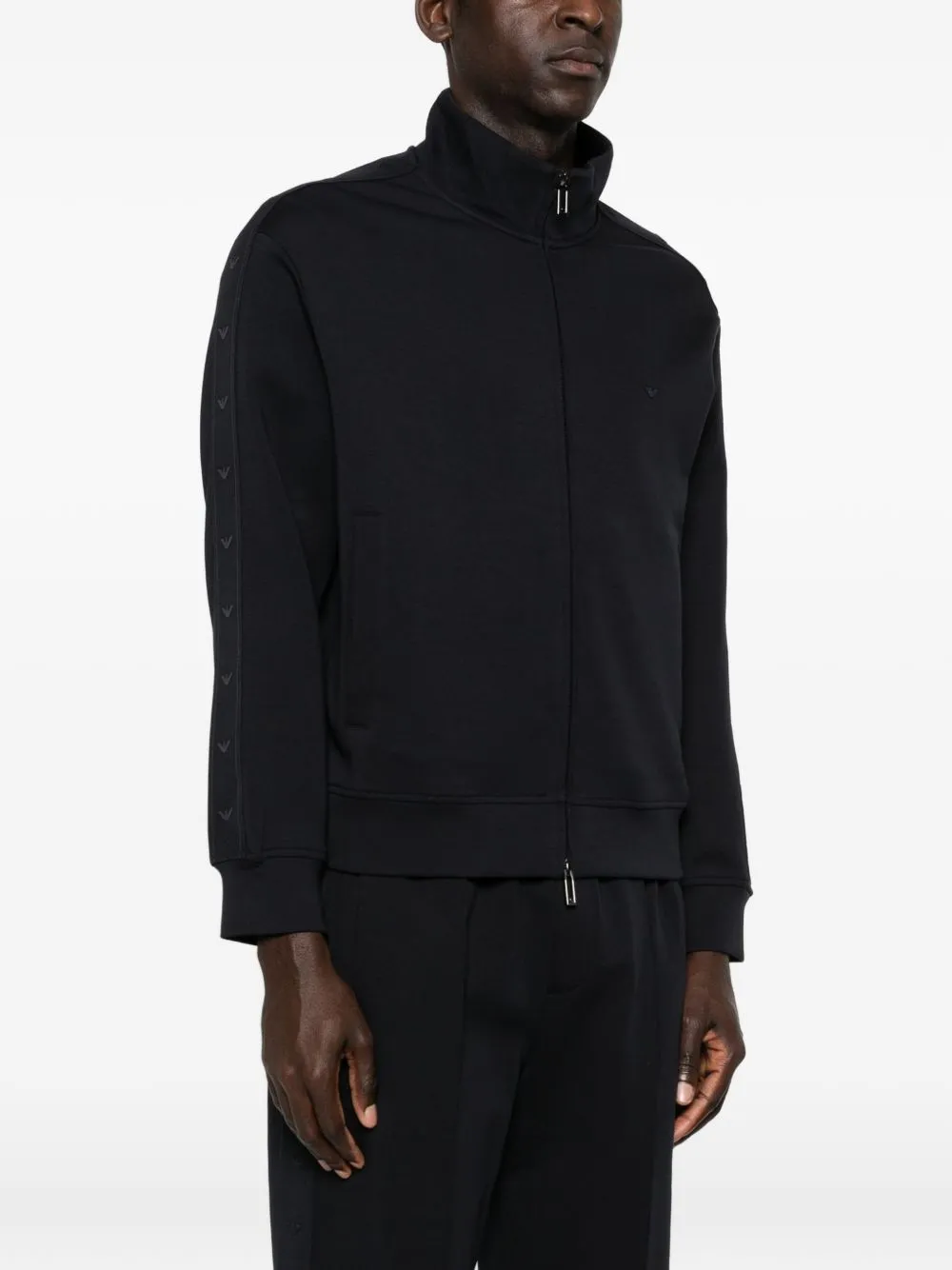 Cotton Zipped Sweatshirt sold by Wanan Luxury product image thumbnail 5