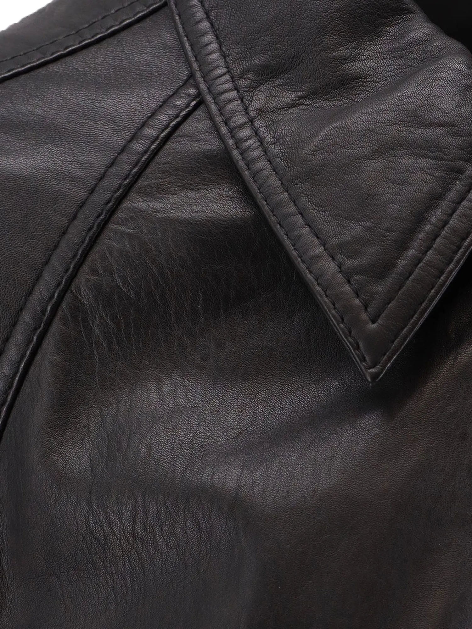 Barbra Leather Jacket sold by Wanan Luxury product image thumbnail 3