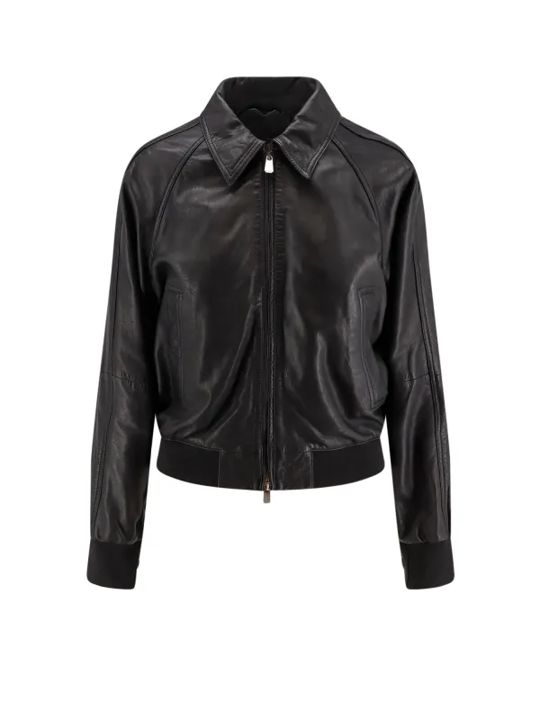 Barbra Leather Jacket sold by Wanan Luxury