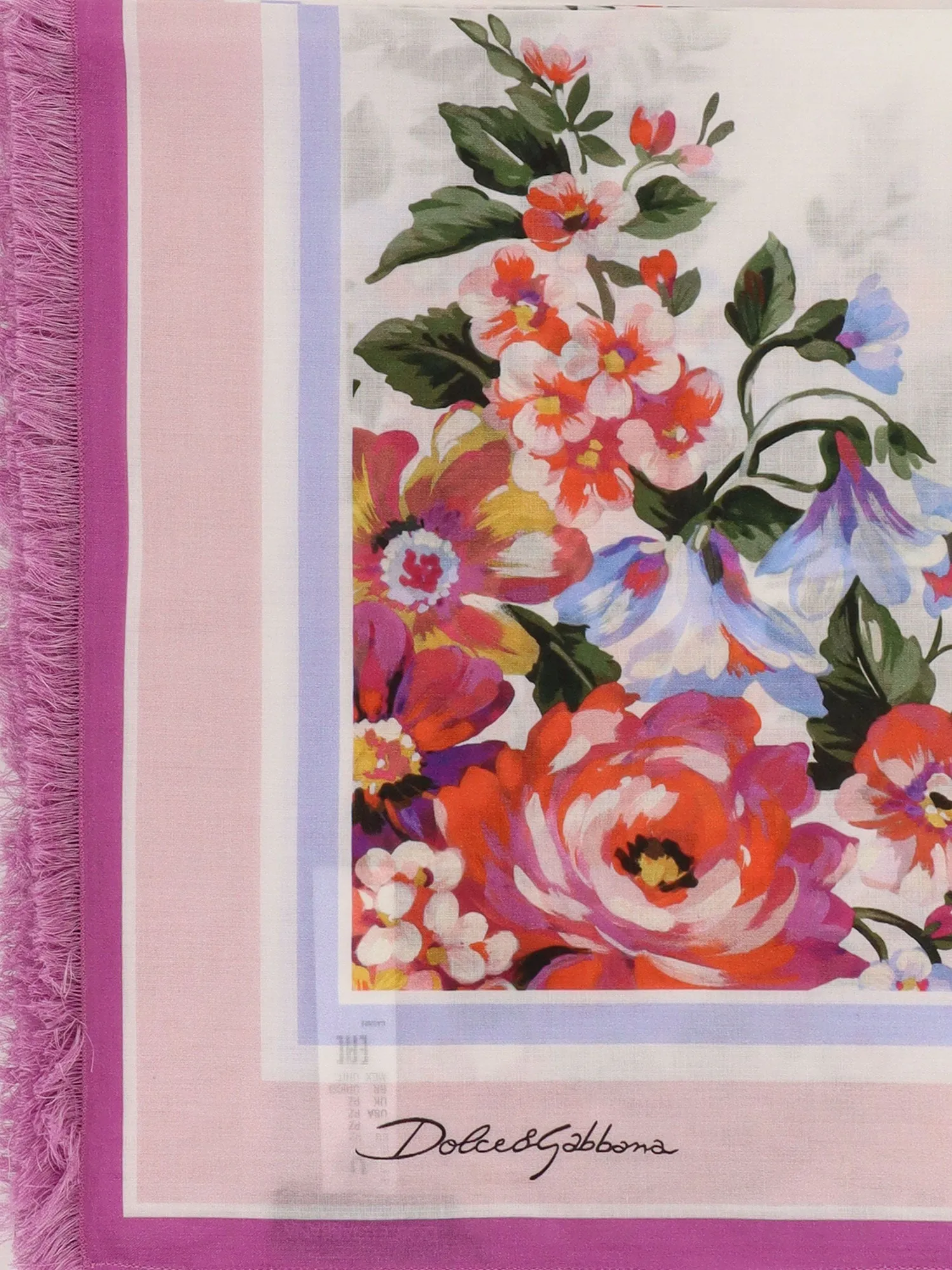 Cotton Beach Wrap With Floral Print sold by Wanan Luxury product image thumbnail 2