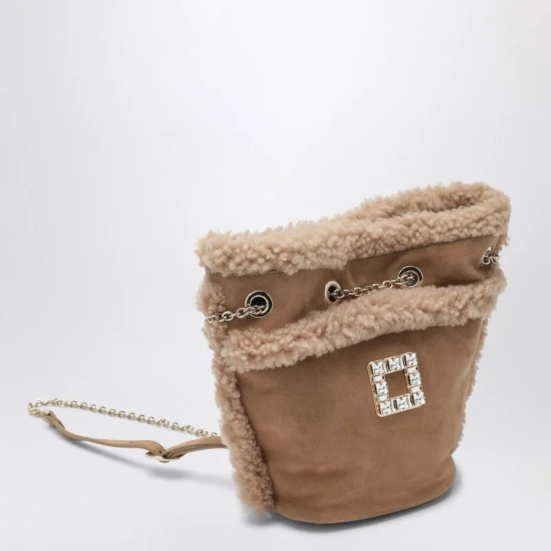 Très Vivier Backpack In Suede And Shearling sold by Wanan Luxury product image thumbnail 2