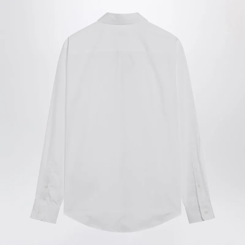 White Cotton Poplin Shirt sold by Wanan Luxury product image thumbnail 2