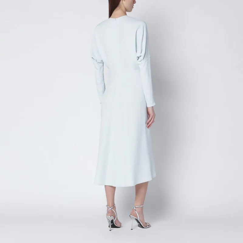 Ice Blue Dolman Midi Dress sold by Wanan Luxury product image thumbnail 2