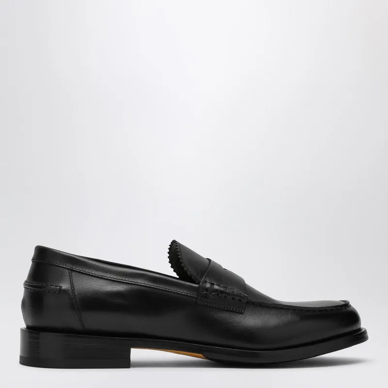 Loafers In Black Leather sold by Wanan Luxury