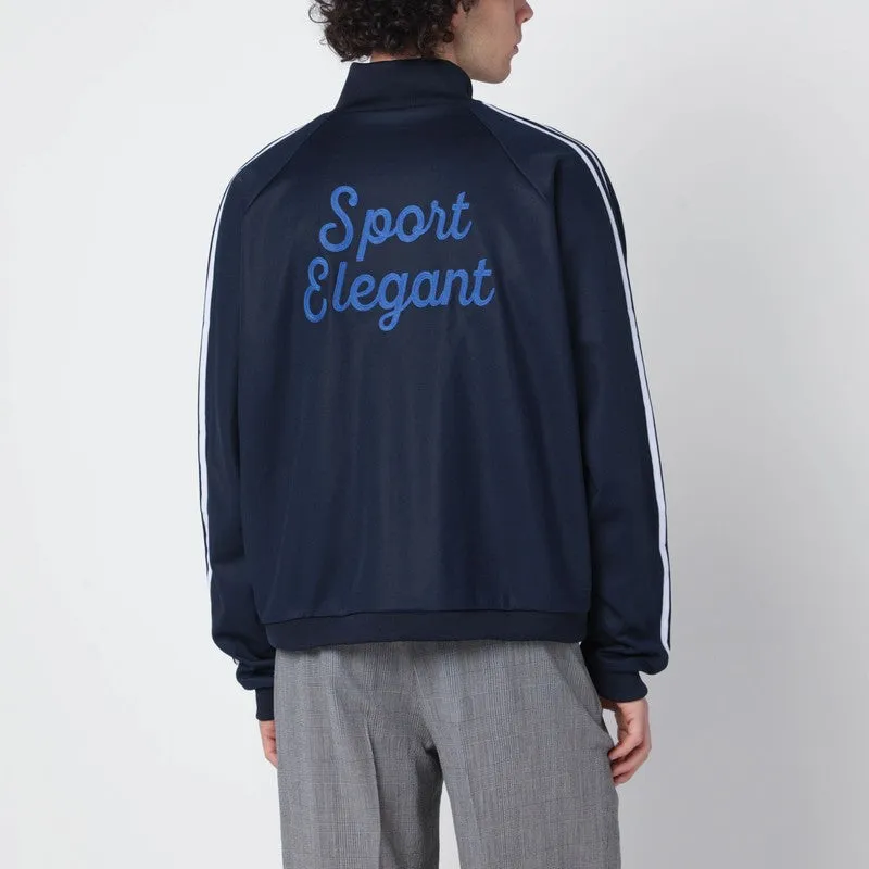 Navy Cotton Zip Hoodie sold by Wanan Luxury product image thumbnail 2